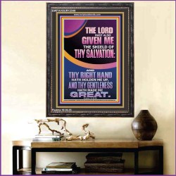 GIVE ME THE SHIELD OF THY SALVATION  Art & Décor  GWFAVOUR12349  "33x45"