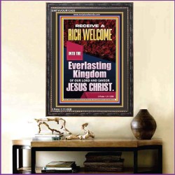 RECEIVE A RICH WELCOME INTO THE EVERLASTING KINGDOM OF OUR LORD JESUS CHRIST  Children Room  GWFAVOUR12423  