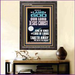 THE LAMB OF GOD OUR LORD JESUS CHRIST WHICH TAKETH AWAY THE SIN OF THE WORLD  Ultimate Power Portrait  GWFAVOUR12664  "33x45"