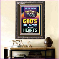 KEEP YOURSELVES FROM IDOLS  Sanctuary Wall Portrait  GWFAVOUR9394  "33x45"