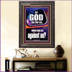 GOD IS FOR US AND WE SHALL NOT FEAR  Church Portrait  GWFAVOUR9861  "33x45"