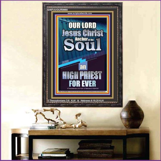 ACHOR OF THE SOUL JESUS CHRIST  Sanctuary Wall Portrait  GWFAVOUR9998  