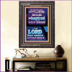 BE ENDUED WITH POWER FROM ON HIGH  Ultimate Inspirational Wall Art Picture  GWFAVOUR9999  "33x45"