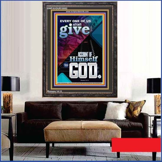 WE SHALL ALL GIVE ACCOUNT TO GOD  Ultimate Power Picture  GWFAVOUR10002  