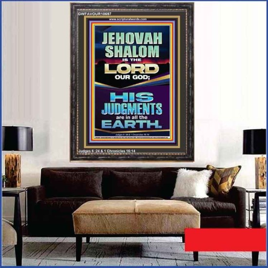 JEHOVAH SHALOM IS THE LORD OUR GOD  Christian Paintings  GWFAVOUR10697  