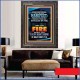 FIRE SHALL TRY EVERY MAN'S WORK  Ultimate Inspirational Wall Art Portrait  GWFAVOUR9990  