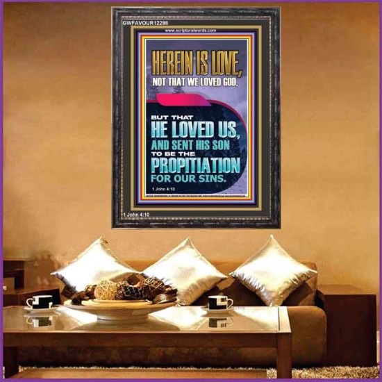 THE PROPITIATION FOR OUR SINS  Art & Wall Décor  GWFAVOUR12298  