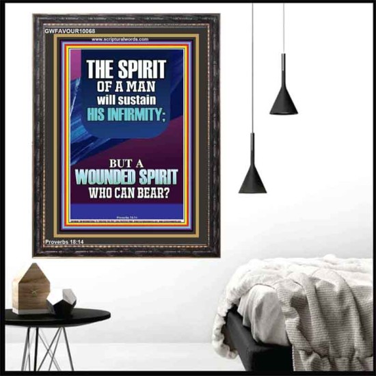 THE SPIRIT OF A MAN   Office Wall Portrait  GWFAVOUR10068  