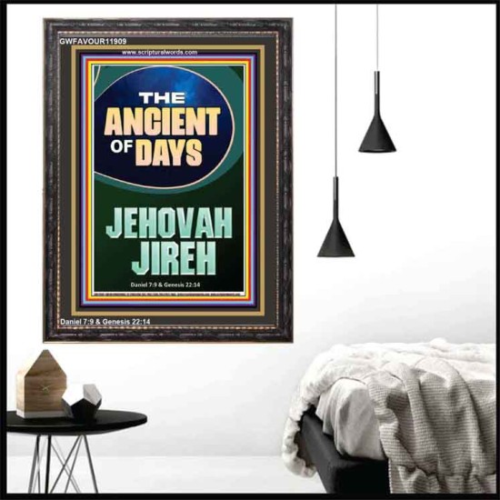 THE ANCIENT OF DAYS JEHOVAH JIREH  Unique Scriptural Picture  GWFAVOUR11909  