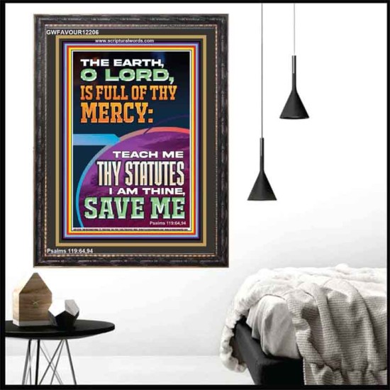 I AM THINE SAVE ME O LORD  Scripture Art Prints  GWFAVOUR12206  