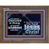 THE LIGHT SHALL SHINE UPON THY WAYS  Christian Quote Wooden Frame  GWF10296  "45X33"