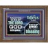 I BLESS THEE AND THOU SHALT BE A BLESSING  Custom Wall Scripture Art  GWF10306  "45X33"