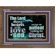 DIRECT YOUR HEARTS INTO THE LOVE OF GOD  Art & Décor Wooden Frame  GWF10327  