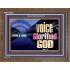 WITH A LOUD VOICE GLORIFIED GOD  Printable Bible Verses to Wooden Frame  GWF10349  "45X33"