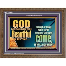 GOD HATH MADE EVERYTHING BEAUTIFUL ALLELUIA  Children Room  GWF10360  "45X33"