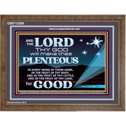 BE PLENTEOUS IN EVERY WORK OF THINE HAND  Children Room  GWF10369  "45X33"