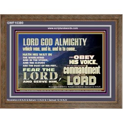 REBEL NOT AGAINST THE COMMANDMENTS OF THE LORD  Ultimate Inspirational Wall Art Picture  GWF10380  "45X33"