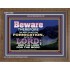 YOUR BODY IS NOT FOR FORNICATION   Ultimate Power Wooden Frame  GWF10392  "45X33"