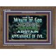 UNGODLINESS AND UNRIGHTEOUSNESS OUTLAW IN ETERNITY  Righteous Living Christian Wooden Frame  GWF10402  