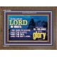 I WILL FILL THIS HOUSE WITH GLORY  Righteous Living Christian Wooden Frame  GWF10420  