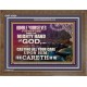 CASTING YOUR CARE UPON HIM FOR HE CARETH FOR YOU  Sanctuary Wall Wooden Frame  GWF10424  