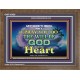 DO THE WILL OF GOD FROM THE HEART  Unique Scriptural Wooden Frame  GWF10426  