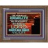 HUMILITY AND RIGHTEOUSNESS IN GOD BRINGS RICHES AND HONOR AND LIFE  Unique Power Bible Wooden Frame  GWF10427  "45X33"