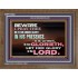 ALWAYS GLORY ONLY IN THE LORD   Christian Wooden Frame Art  GWF10443  "45X33"
