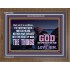 WHAT THE LORD GOD HAS PREPARE FOR THOSE WHO LOVE HIM  Scripture Wooden Frame Signs  GWF10453  "45X33"