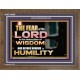 BEFORE HONOUR IS HUMILITY  Scriptural Wooden Frame Signs  GWF10455  