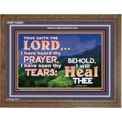 I HAVE SEEN THY TEARS I WILL HEAL THEE  Christian Paintings  GWF10465  "45X33"