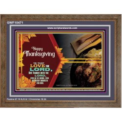 THE LORD IS GOOD HIS MERCY ENDURETH FOR EVER  Contemporary Christian Wall Art  GWF10471  "45X33"