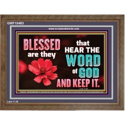 BE DOERS AND NOT HEARER OF THE WORD OF GOD  Bible Verses Wall Art  GWF10483  "45X33"