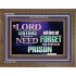 THE LORD NEVER FORGET HIS CHILDREN  Christian Artwork Wooden Frame  GWF10507  "45X33"