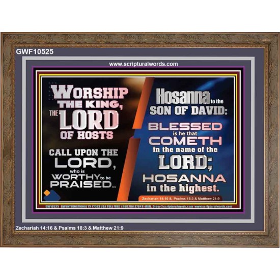 WORSHIP THE KING HOSANNA IN THE HIGHEST  Eternal Power Picture  GWF10525  