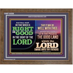 THAT IT MAY BE WELL WITH THEE  Contemporary Christian Wall Art  GWF10536  "45X33"