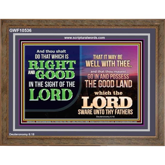 THAT IT MAY BE WELL WITH THEE  Contemporary Christian Wall Art  GWF10536  