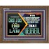CHRIST JESUS OUR RIGHTEOUSNESS  Encouraging Bible Verse Wooden Frame  GWF10554  "45X33"