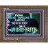 THE WORD IS NIGH THEE  Christian Quotes Wooden Frame  GWF10555  "45X33"
