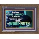 THE WORD IS NIGH THEE  Christian Quotes Wooden Frame  GWF10555  