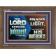 BRING ME FORTH TO THE LIGHT O LORD JEHOVAH  Scripture Art Prints Wooden Frame  GWF10563  