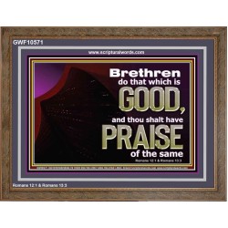 DO THAT WHICH IS GOOD ALWAYS  Sciptural Décor  GWF10571  "45X33"
