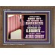 CAST OFF THE WORKS OF DARKNESS  Scripture Art Prints Wooden Frame  GWF10572  