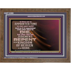 AN APPOINTED TIME TO MAN UPON EARTH  Art & Wall Décor  GWF10588  "45X33"