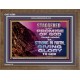 STAGGERED NOT AT THE PROMISE OF GOD  Custom Wall Art  GWF10599  