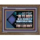 BE YE HOLY IN ALL MANNER OF CONVERSATION  Custom Wall Scripture Art  GWF10601  
