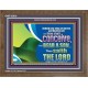 BEHOLD NOW THOU SHALL CONCEIVE  Custom Christian Artwork Wooden Frame  GWF10610  
