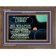 NO WEAPON THAT IS FORMED AGAINST THEE SHALL PROSPER  Custom Inspiration Scriptural Art Wooden Frame  GWF10616  