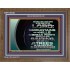 GO OUT WITH CELEBRATION AND BACK IN PEACE  Unique Bible Verse Wooden Frame  GWF10618B  "45X33"