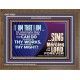 I AM THAT I AM GREAT AND MIGHTY GOD  Bible Verse for Home Wooden Frame  GWF10625  